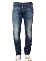 DSQUARED - 19CM SLIM FIT DENIM JEANS