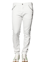 DSQUARED - 16,5CM COOL GUY STUDDED DENIM JEANS