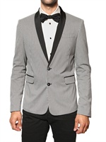DSQUARED - VICHY COTTON LONDON JACKET