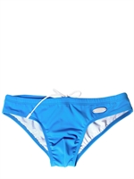 DSQUARED - LOGO PLAQUE STRETCH NYLON BATHING SUIT