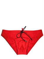 DSQUARED - REAR LOGO PRINT STRETCH NYLON BATHING SU