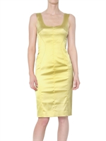 D&G - TECHNO SATIN STRETCH COCKTAIL DRESS