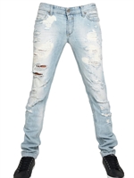 D&G - 19CM AUDACIOUS BLEACHED DENIM JEANS