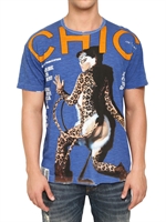 D&G - CHIC COVER PRINTED JERSEY T-SHIRT