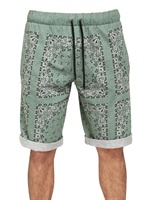 D&G - BANDANA PRINT FLEECE SHORTS