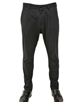 D&G - COTTON JERSEY PLEATED TROUSERS