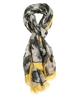 D&G - LINEN SILK VISCOSE GAUZE SCARF