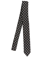 D&G - 4CM SMALL POLKA DOTS SILK TWILL TIE
