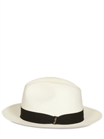 BORSALINO - CAPPELLO PANAMA CON BANDA IN GROSGRAIN
