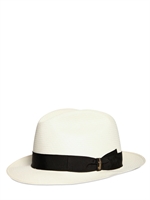 BORSALINO - CAPPELLO PANAMA CON BANDA IN GROSGRAIN