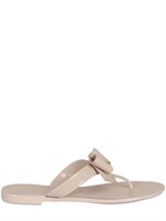 SALVATORE FERRAGAMO - BALI RUBBER BOW THONG FLATS