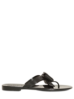 SALVATORE FERRAGAMO - BALI RUBBER BOW THONG FLATS