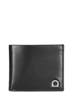 SALVATORE FERRAGAMO - PORTAFOGLIO GANCIO ONE IN PELLE