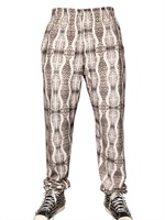 DEAD MEAT - SERPENT PRINT FLEECE TROUSERS