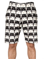 DEAD MEAT - TOTENKOPF DRUCK FLEECE SHORTS