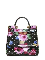 DOLCE & GABBANA - PATENT MICRO MISS SICILY TOP HANDLE