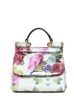 DOLCE & GABBANA - PATENT MICRO MISS SICILY TOP HANDLE