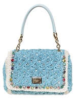 DOLCE & GABBANA - MISS CHARLES CROCHET TOP HANDLE