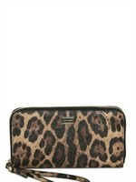 DOLCE & GABBANA - TWO TONE ZIP AROUND WALLET