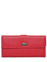 DOLCE & GABBANA - PRINTED LEATHER WALLET