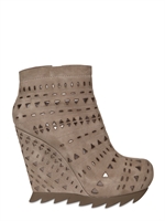 CAMILLA SKOVGAARD - ZEPPE DI CAMOSCIO TRAFORATO A LASER 150MM