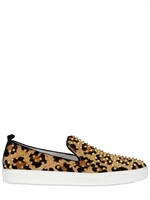 GIACOMORELLI - LIMIT.ED NIETEN LEOPARD DRUCK PONYFELL SNEAKERS