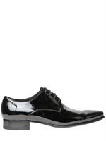 DSQUARED - SCHNÜRSCHUHE LACKLEDER KALBLEDER