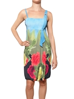 DIDIER PARAKIAN - FLORAL PRINT VISCOSE JERSEY DRESS