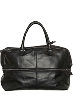 A BRAND APART - BORSA DI PELLE CON PROFILI DI PITONE