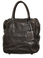 A BRAND APART - BORSA A MANO DI PELLE CON DUE ZIP