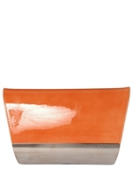 GIUSEPPE ZANOTTI - PATENT AND METALLIC FRAME CLUTCH