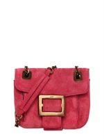 ROGER VIVIER - METRO NANO WILDLEDER UMHÄNGETASCHE