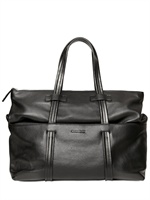 GIVENCHY - TRAVEL/CITY EXPANDABLE LEATHER BAG