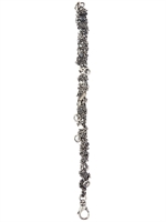 EMANUELE BICOCCHI - GEDREHTES SILBER KETTEN ARMBAND