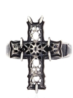 EMANUELE BICOCCHI - SILBER KREUZ RING