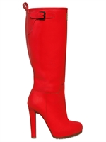DSQUARED - 120MM WELLINGTON LEATHER BOOTS