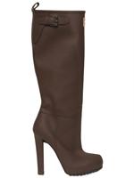 DSQUARED - 120MM WELLINGTON LEATHER BOOTS