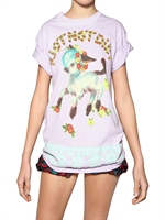 MEADHAM KIRCHHOFF - RIOT NOT DIET COTTON JERSEY T-SHIRT