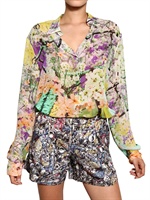 MARY KATRANTZOU - BLUSE PRINT AUF SEIDEN GEORGETTE
