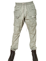 RICK OWENS - PANTALONI IN COTONE TRATTATO