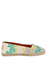 MISSONI - CANVAS KNIT ESPADRILLE FLATS
