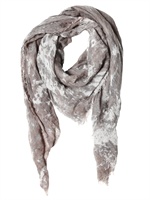 DESTIN - SCIARPA DI MODAL LINO E SETA TINTURA TIE DYE