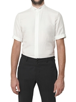 MAISON MARTIN MARGIELA - BAUMWOLL JACQUARD HEMD