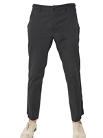 MAISON MARTIN MARGIELA - COTTON GABARDINE TUXEDO TROUSERS