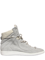MAISON MARTIN MARGIELA - GENÄHTE WILDLEDER UNS WEICHE LEDER SNEAKERS