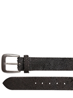 MAISON MARTIN MARGIELA - CINTURA DI PELLE EFFETTO SERPENTE 4CM
