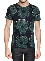BURBERRY PRORSUM - T-SHIRT OPTISCHER PRINT AUF JERSEY