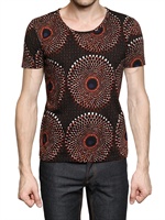 BURBERRY PRORSUM - T-SHIRT OPTISCHER PRINT AUF JERSEY