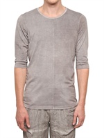ATTACHMENT - WASHED BAUMWOLL JERSEY T-SHIRT