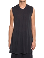 DAMIR DOMA - KASCHMIR BLEND JERSEY ÄRMELLOSES T-SHIRT